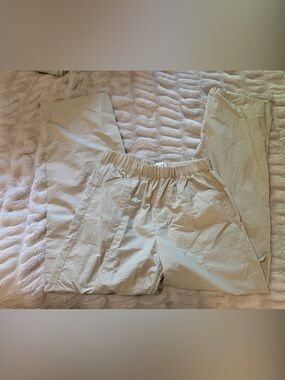 Wilo the Label Women’s Cargo Elastic-Waist Khaki Pants XS